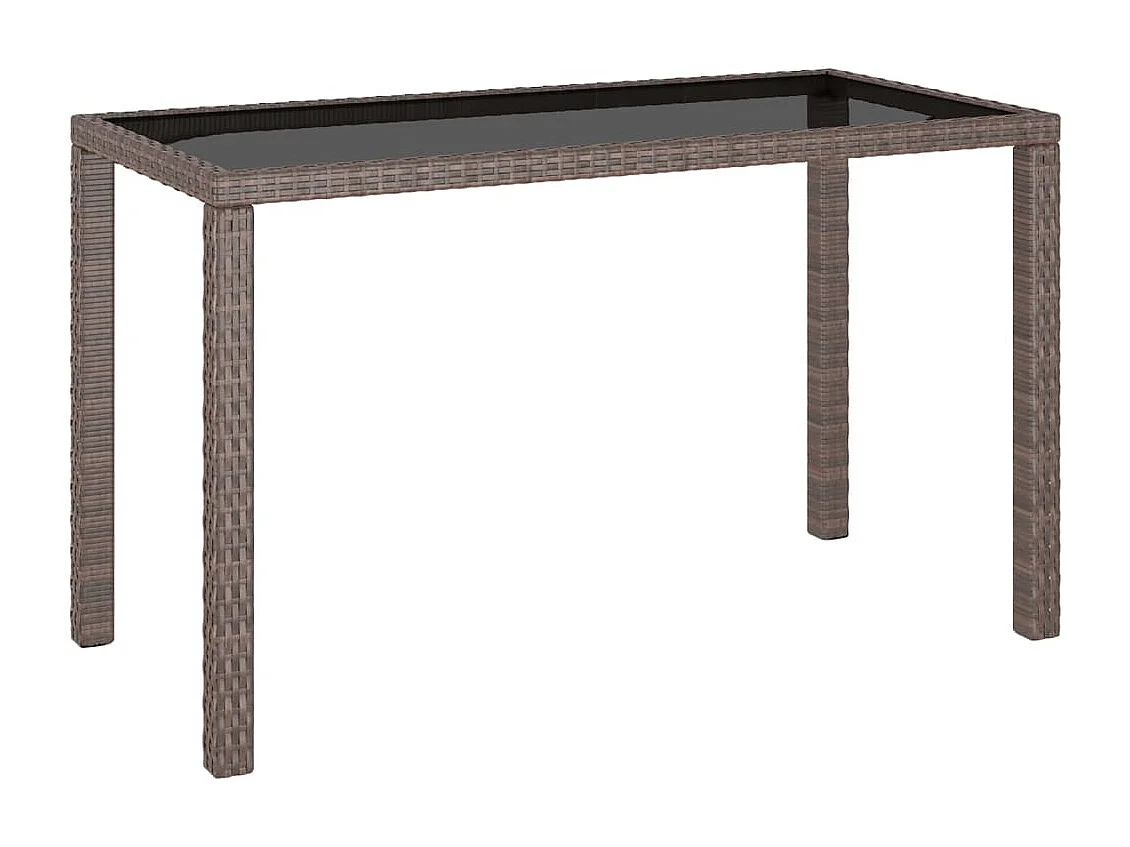 Sylara  Ensemble à manger d'extérieur avec coussins 6pcs Résine tressée