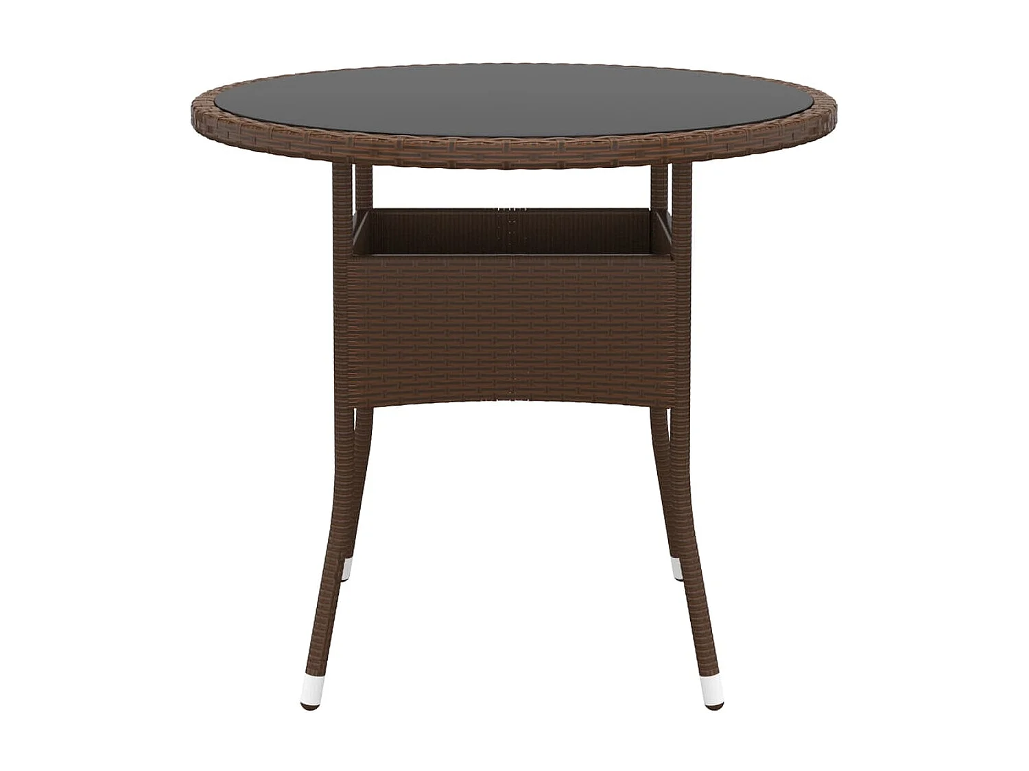 Crosshaven  5-delige Tuinset poly rattan bruin