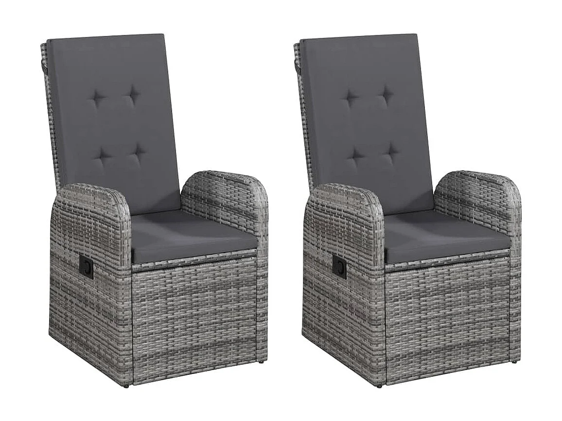 Jean-René-Louis  5-delige Tuinset grijs