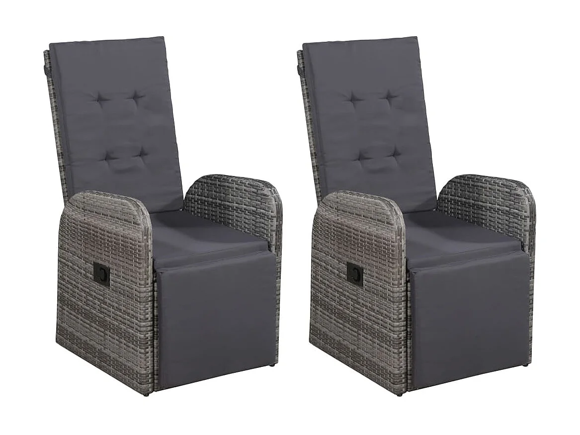 Jean-René-Louis  5-delige Tuinset grijs