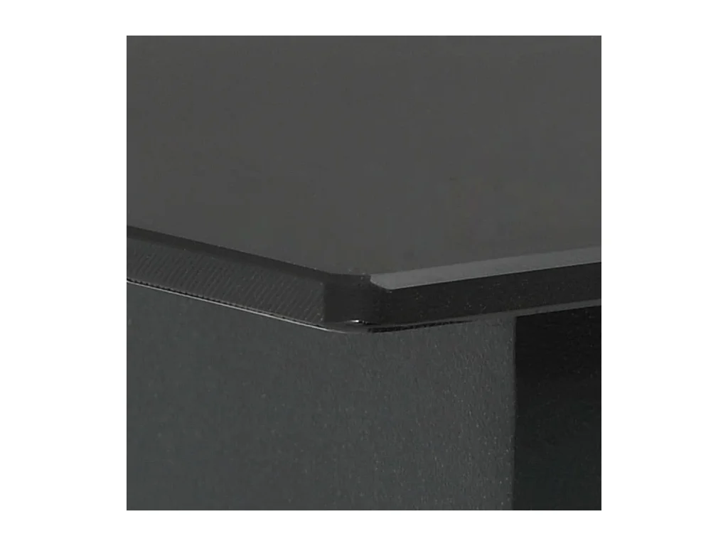 Garden Furniture -  5-delige Tuinset zwart