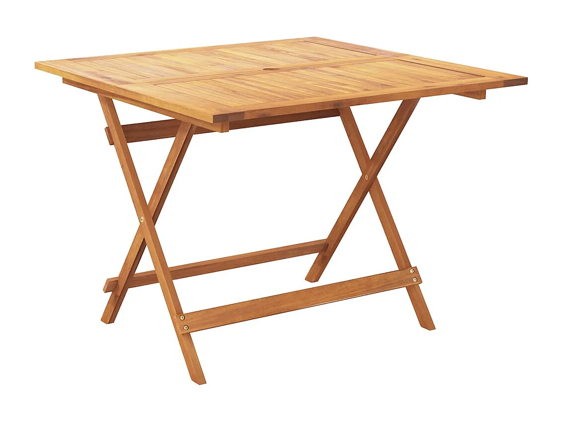 Bay Minette  Ensemble à manger de jardin 5 pcs motif de feuilles tissu bois