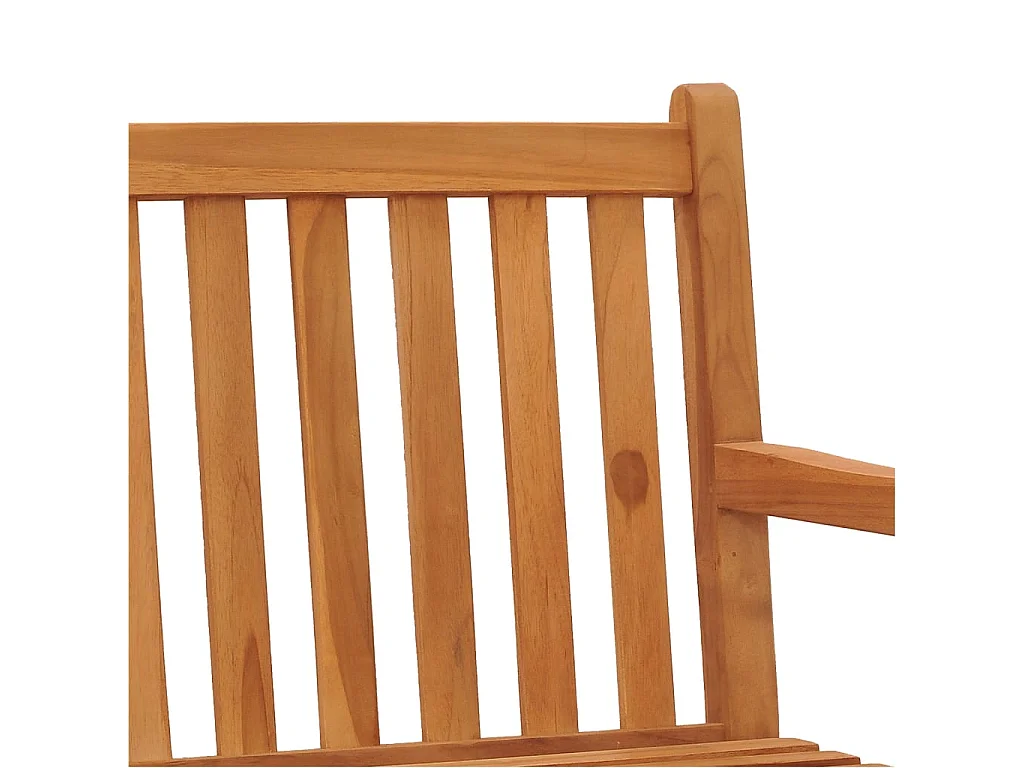 Kemale  Juego de comedor para jardín 5 piezas madera maciza de teca