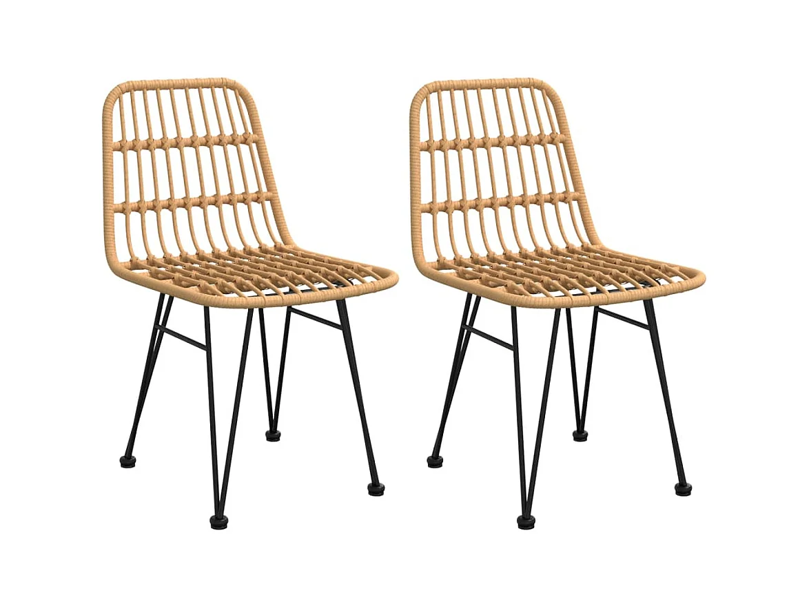 Sophie-Amélie-Rose  3-delige Tuinset poly rattan