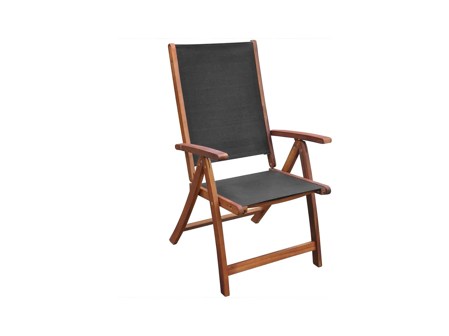 Garden Furniture -  Ensemble à manger d'extérieur 9 pcs et coussins Acacia solide