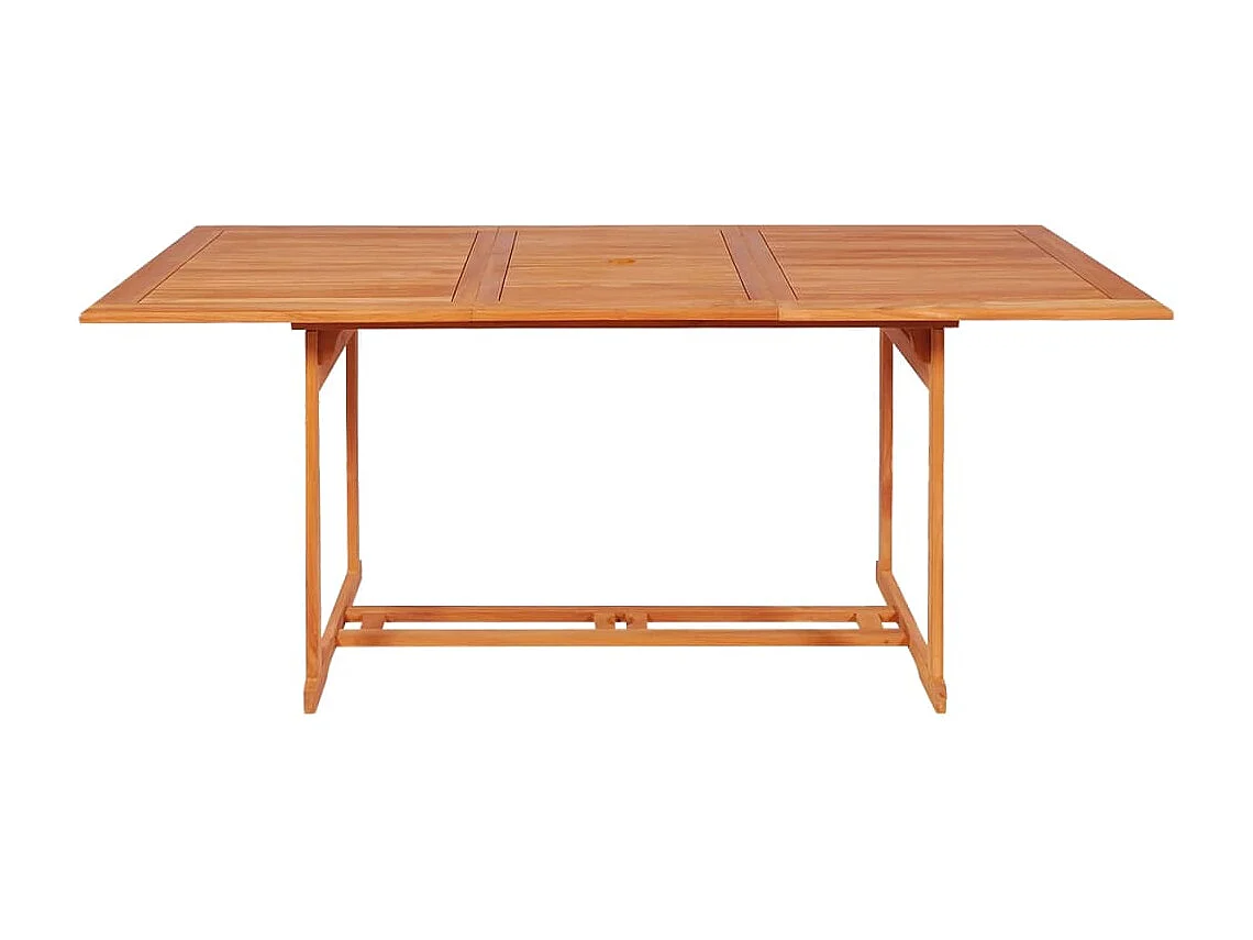 Mariaheide  Ensemble à manger de jardin 7 pcs coussins Bois de teck massif