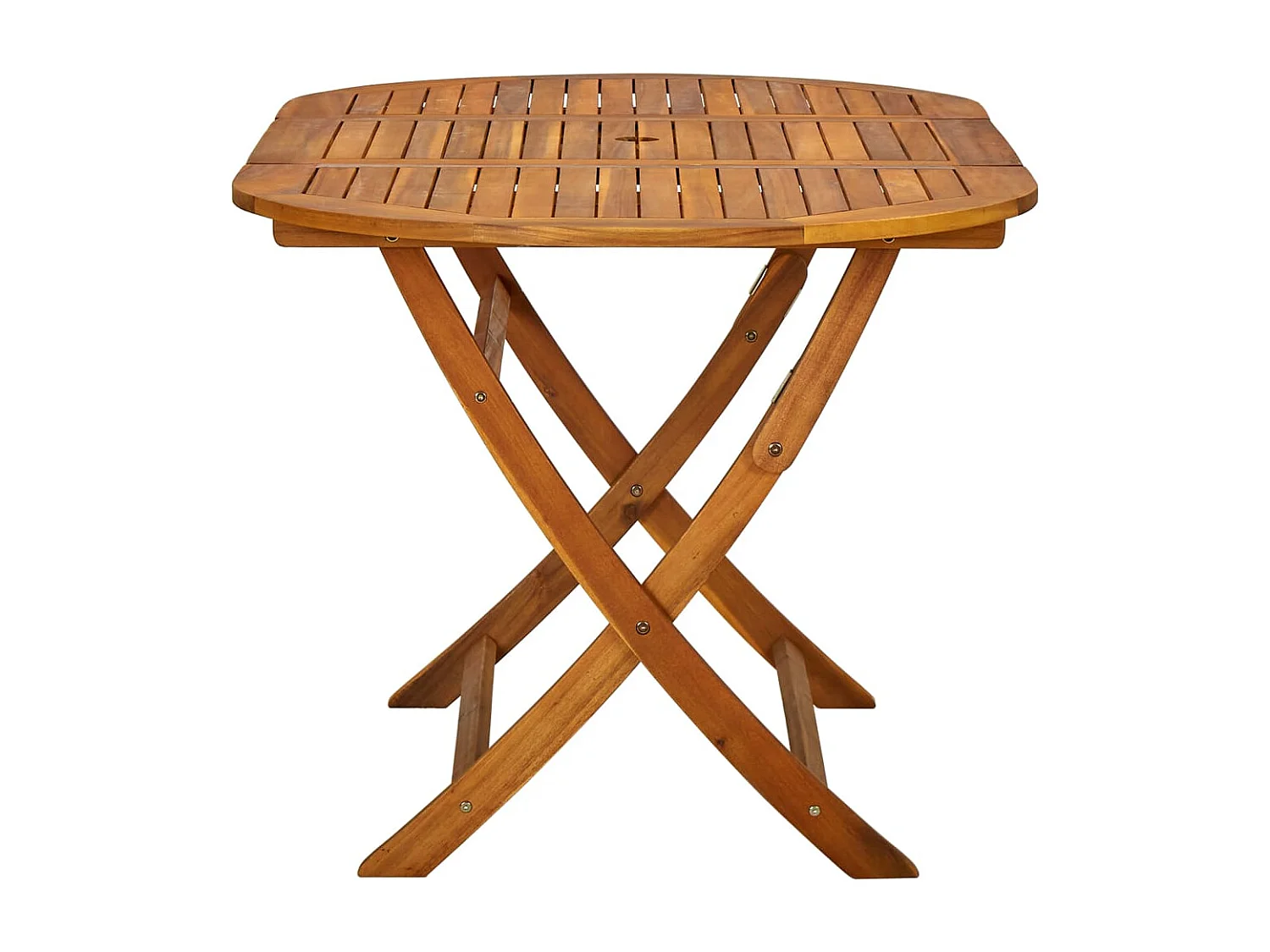 Fjorda  Ensemble à manger d'extérieur 7 pcs Bois d'acacia solide