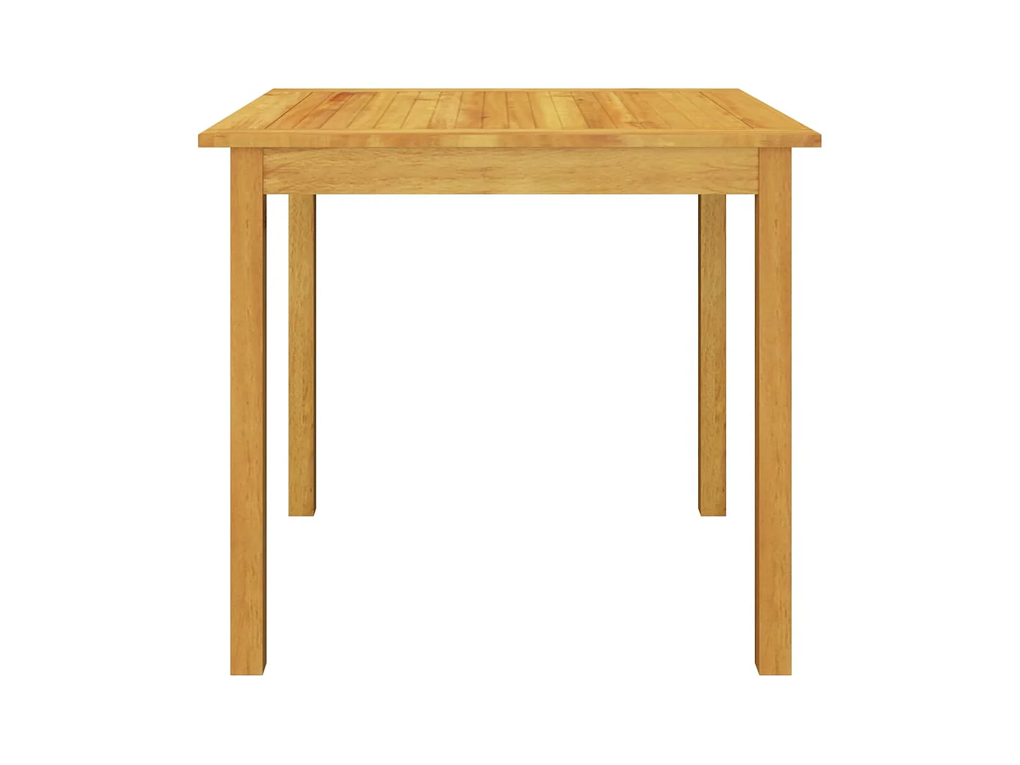 Benine  Ensemble à manger de jardin 5 pcs Marron