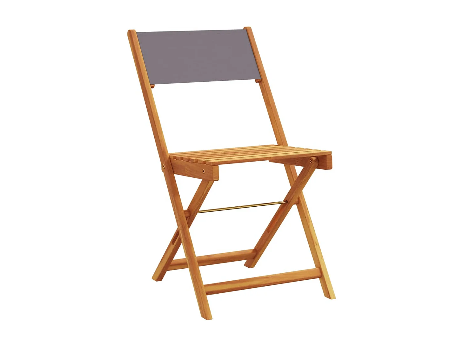 Bay Minette  Ensemble à manger de jardin 5 pcs anthracite tissu bois massif