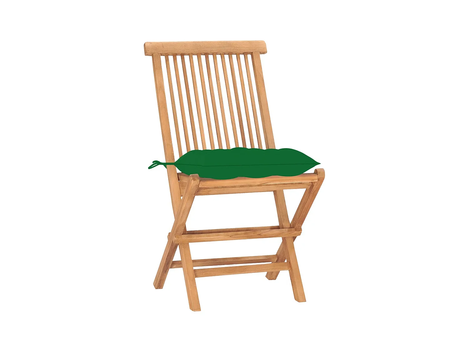 Xylmir  Ensemble à manger d'extérieur pliable avec coussin 3 pcs Teck