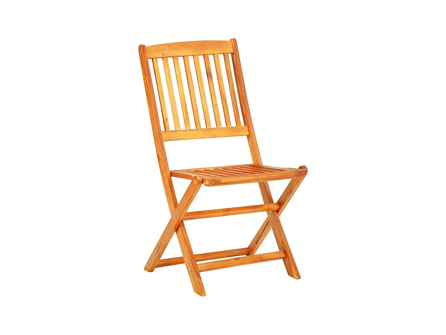 Elviira  Ensemble à manger de jardin pliable 9 pcs bois d'acacia solide