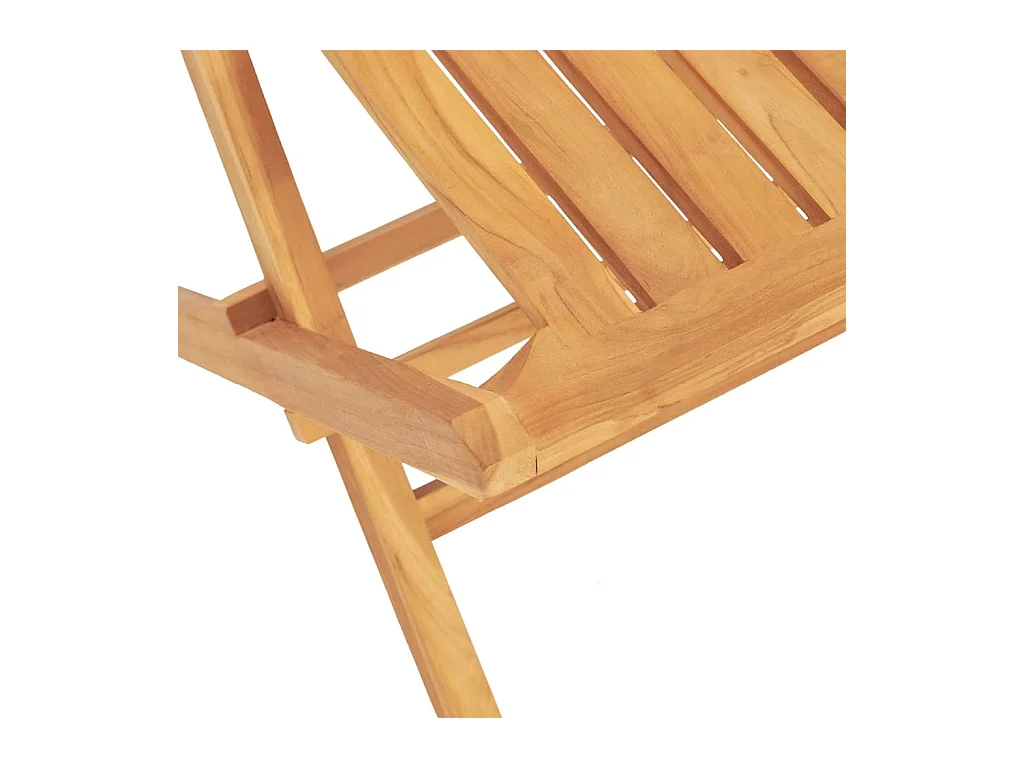 Arvo  Ensemble à manger de jardin 5 pcs Bois de teck massif