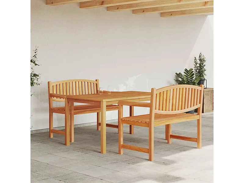 Prolenta Premium -  3-delige Tuinset massief teakhout