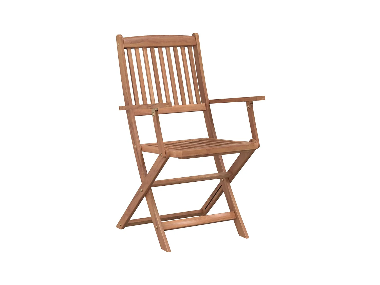 Garden Furniture -  Ensemble à manger d'extérieur pliable 5pcs Bois d'acacia solide