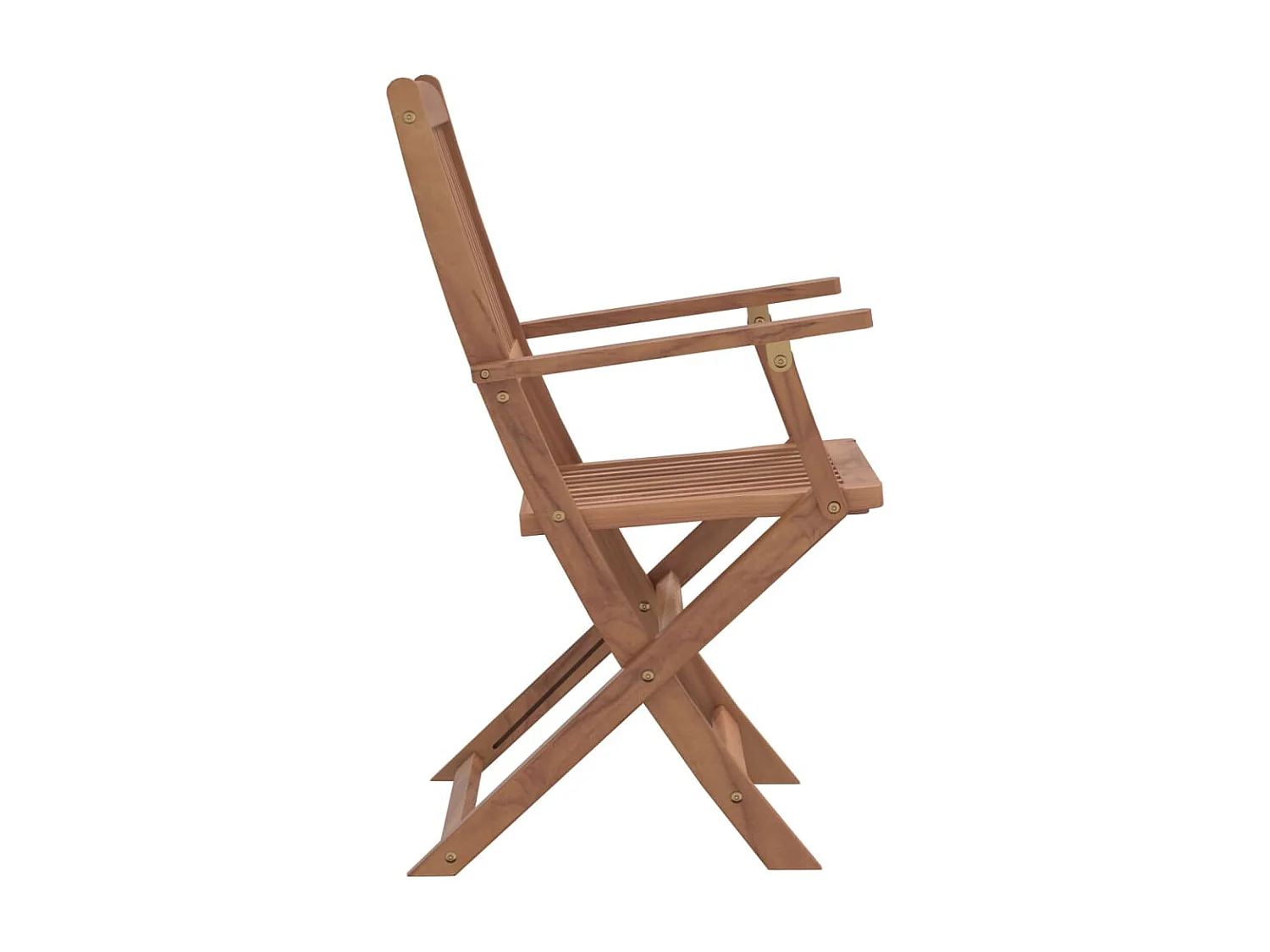 Garden Furniture -  Ensemble à manger d'extérieur pliable 5pcs Bois d'acacia solide