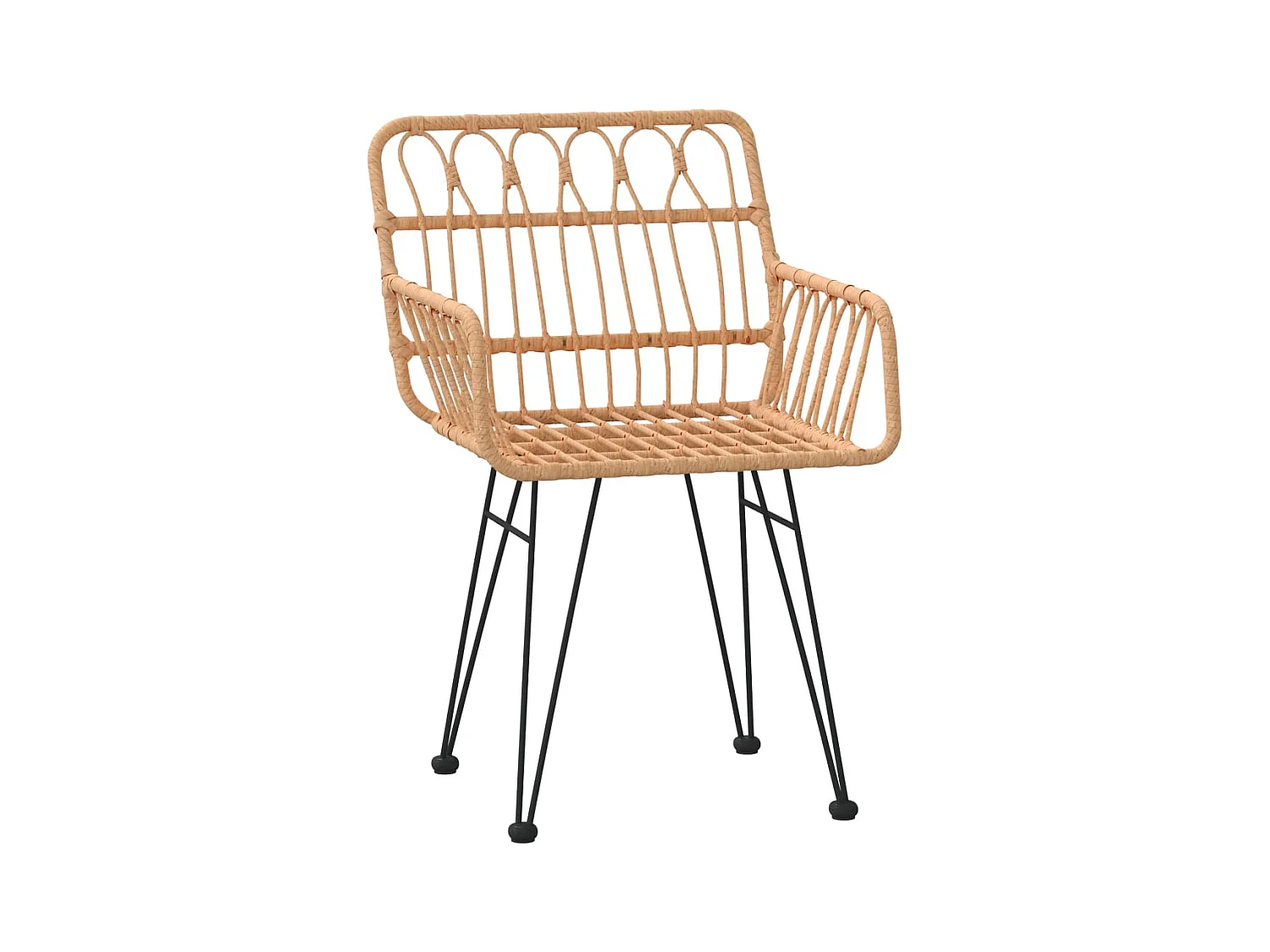 Ranua  3-delige Tuinset poly rattan