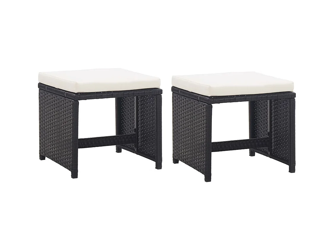 Drumaness  Ensemble à manger d'extérieur 13 pcs coussins Résine tressée