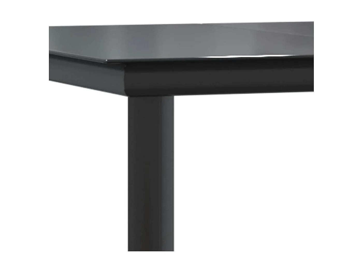 Rhett Logan  9-delige Tuinset met kussens poly rattan zwart en grijs