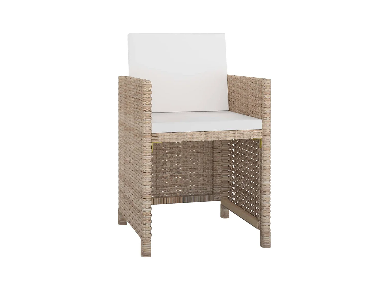 Tobias Alan  5-delige Tuinset met kussens poly rattan beige