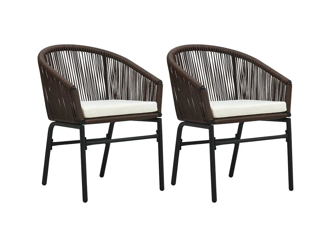 Belric  3-delige Tuinset bruin