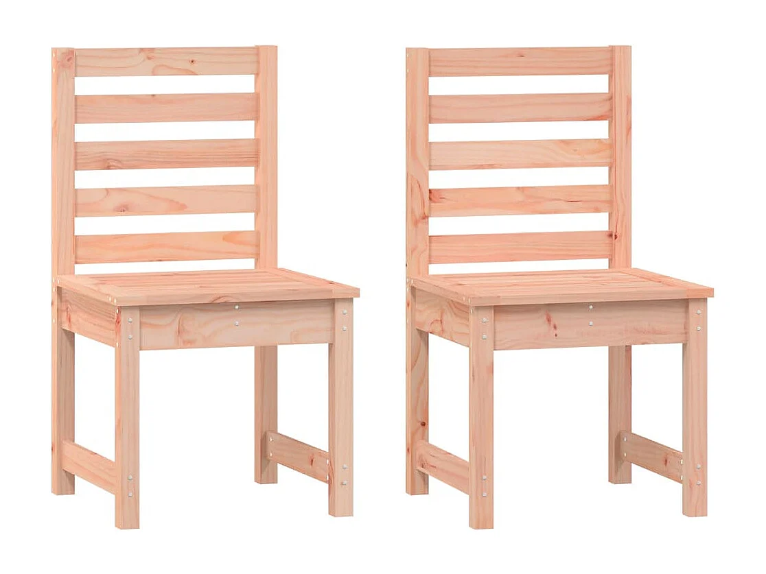 Janne Elise  Ensemble à manger de jardin 7 pcs bois massif Douglas