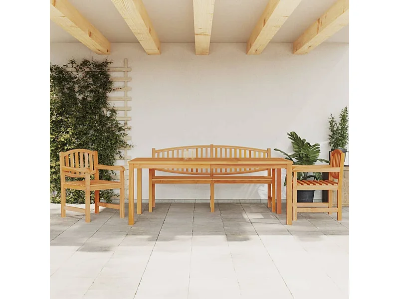 Prolenta Premium -  4-delige Tuinset massief teakhout