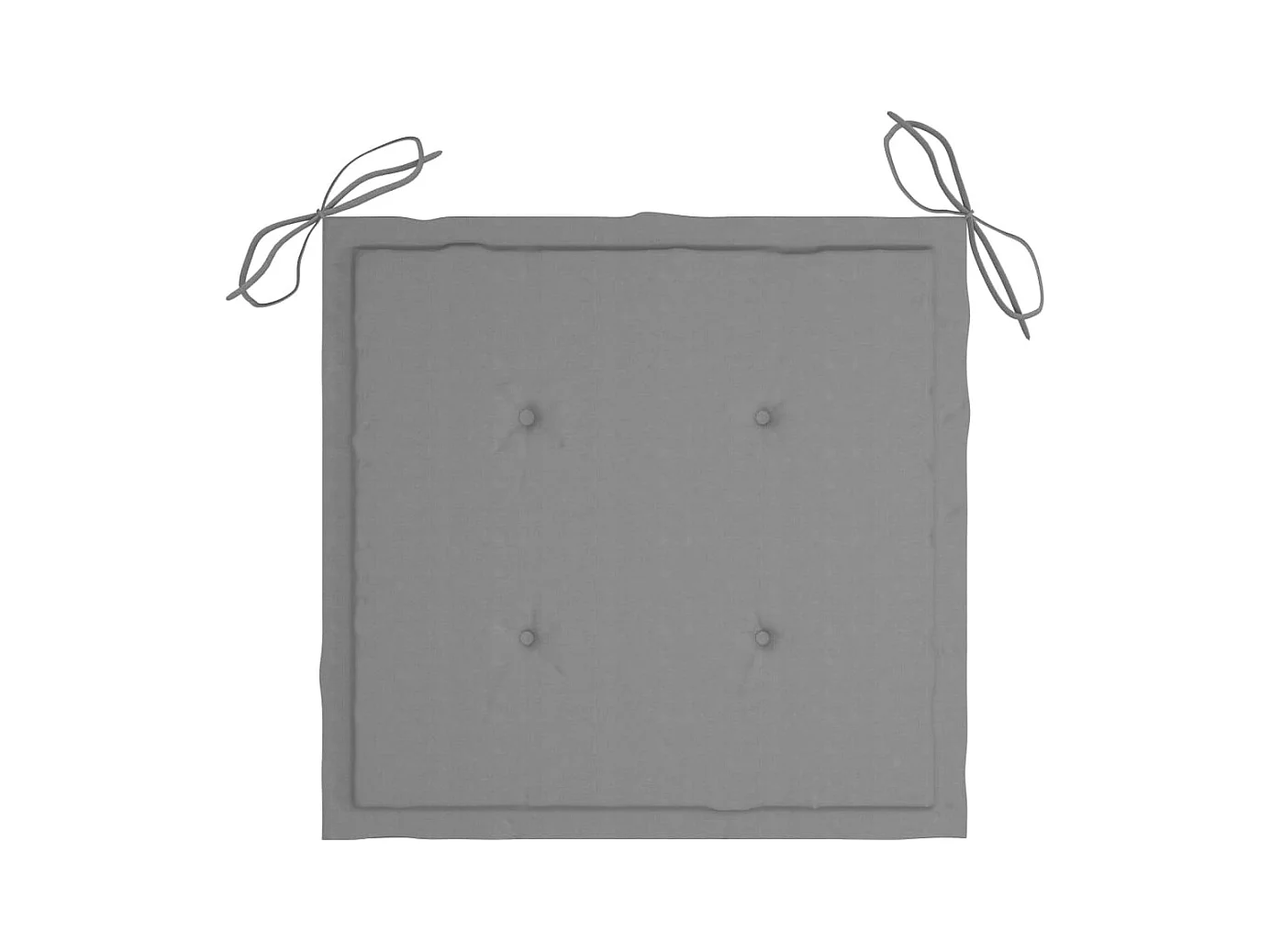 Danaë  Ensemble à manger d'extérieur pliable avec coussin 3 pcs Teck