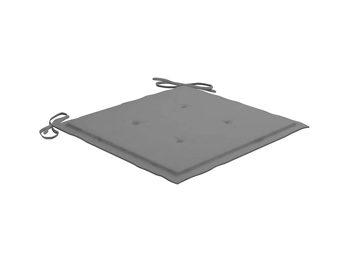 Danaë  Ensemble à manger d'extérieur pliable avec coussin 3 pcs Teck