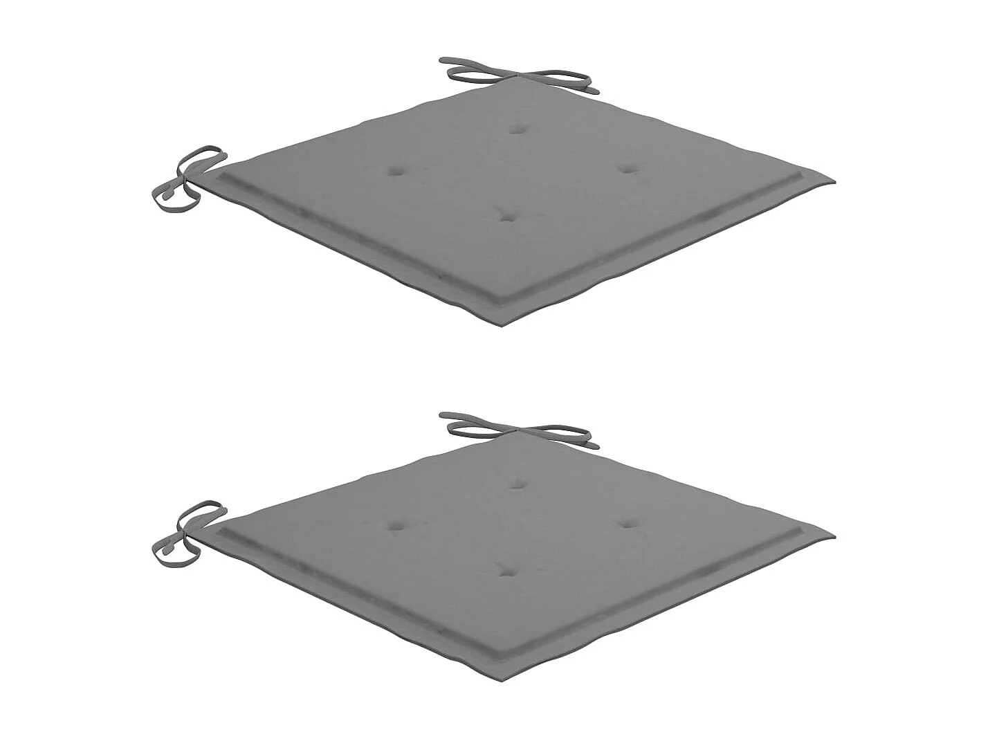 Danaë  Set comedor de jardín plegable 3 piezas madera de teca cojines