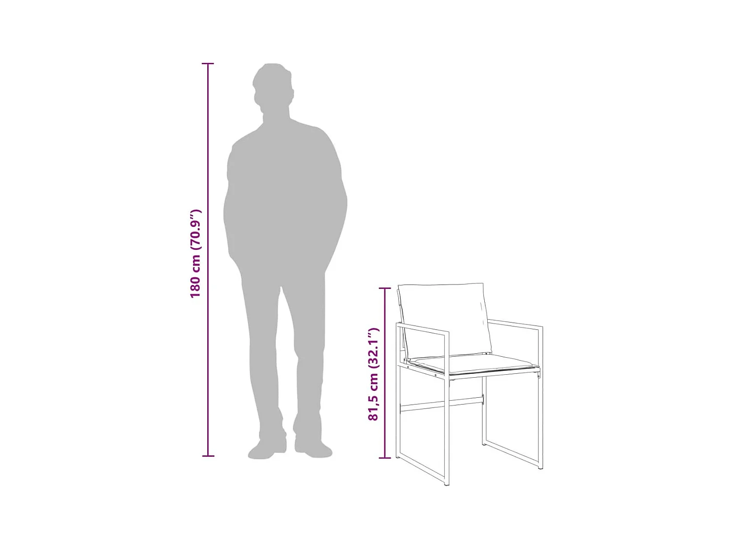 Svidir  Ensemble à manger de jardin avec coussins 5 pcs blanc textilène