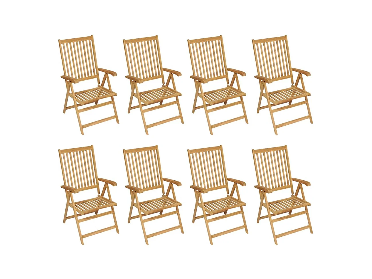 Beauregard  Ensemble à manger de jardin 9 pcs Bois de teck massif