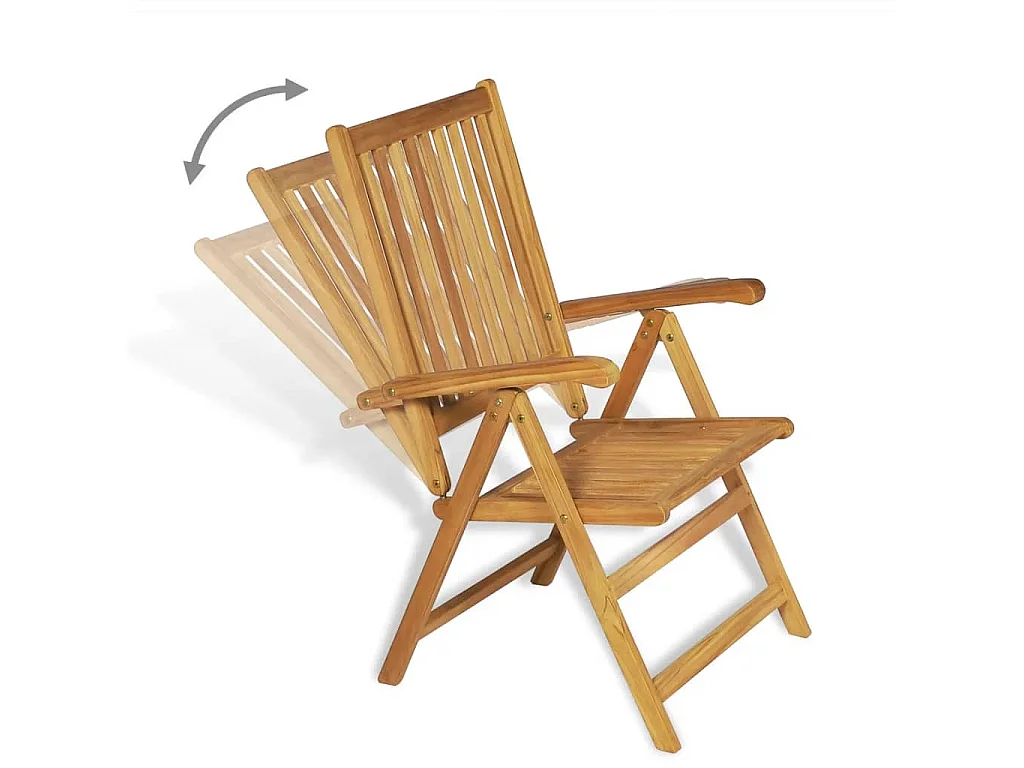 Beauregard  Ensemble à manger de jardin 9 pcs Bois de teck massif