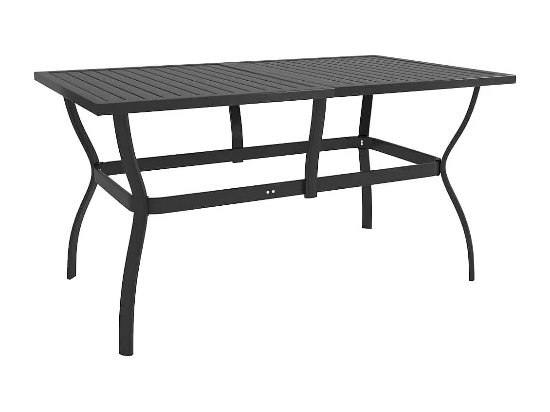 Berg en Dal  Ensemble à manger de jardin 7 pcs textilène et acier