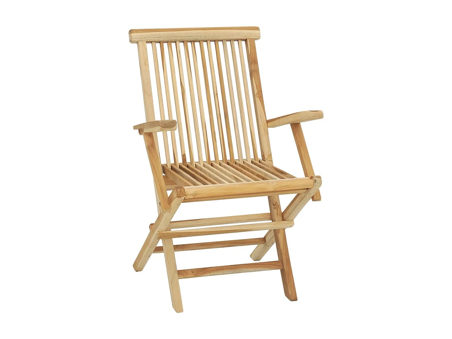 Garden Furniture -  Ensemble à manger d'extérieur 5pcs Bois solide de teck