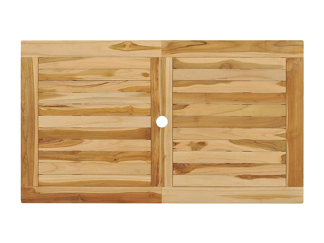 Garden Furniture -  Ensemble à manger d'extérieur 5pcs Bois solide de teck