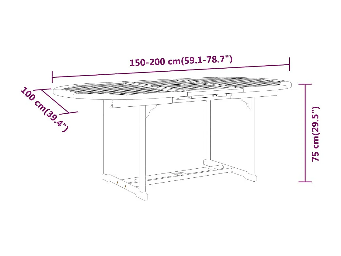 Kurt Alan  Ensemble à manger de jardin 5 pcs Bois d'eucalyptus massif