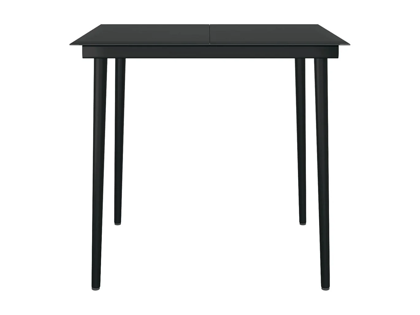 Mayra  Ensemble à manger de jardin 5 pcs Gris clair