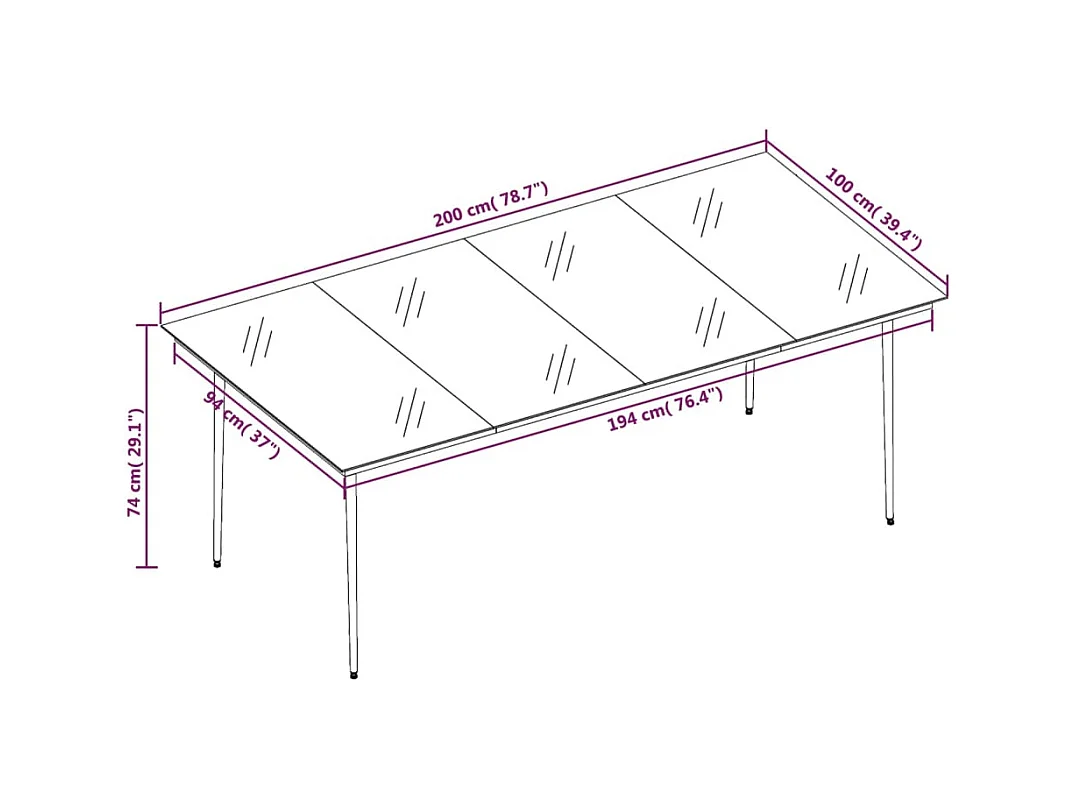 Frynjal  Ensemble à manger de jardin coussins 7pcs Gris et noir