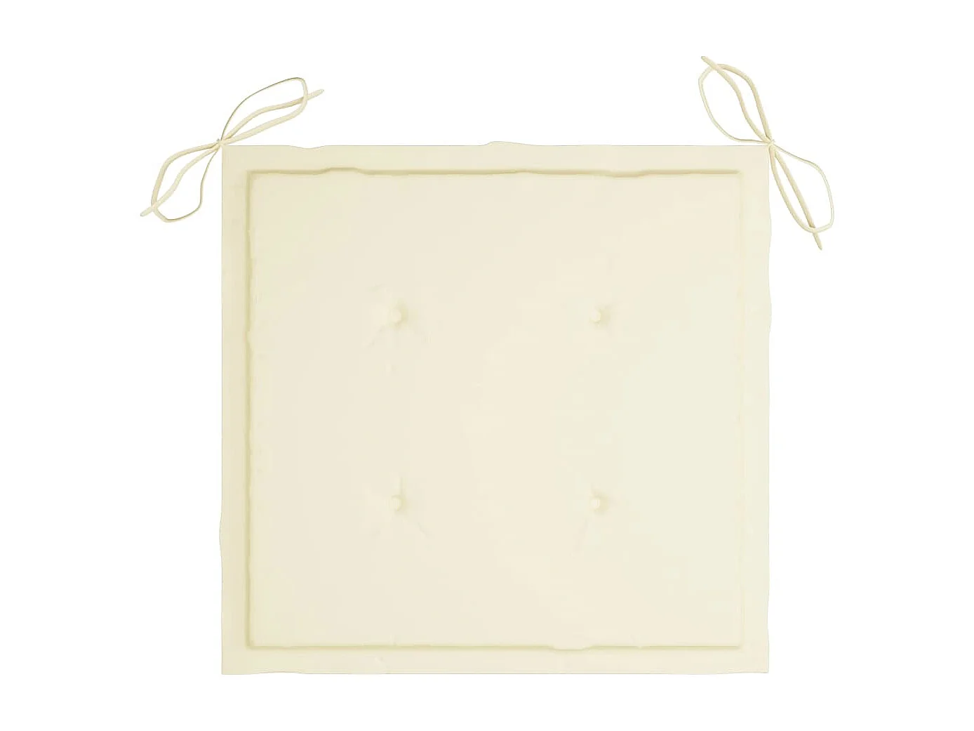 Danaë  Ensemble à manger d'extérieur pliable avec coussin 3 pcs Teck