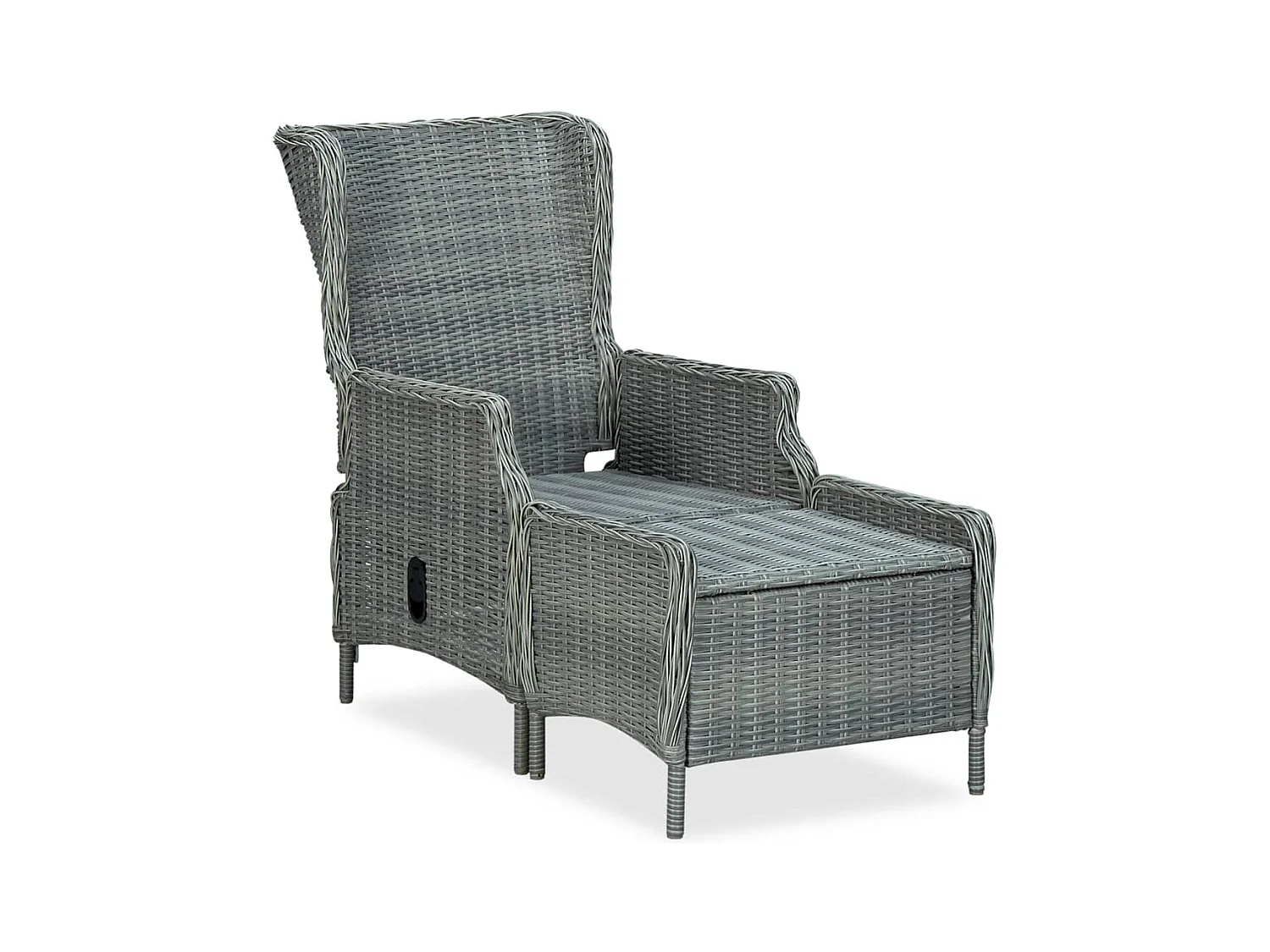 College Park  Ensemble à manger de jardin 5 pcs Gris clair