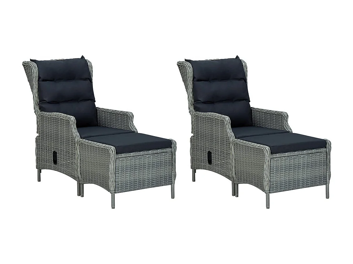 College Park  Ensemble à manger de jardin 5 pcs Gris clair