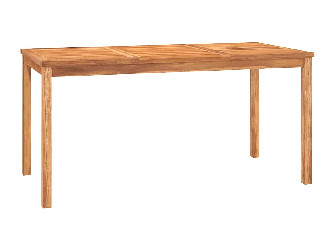 Jornin  Ensemble à manger de jardin 7 pcs Bois de teck solide