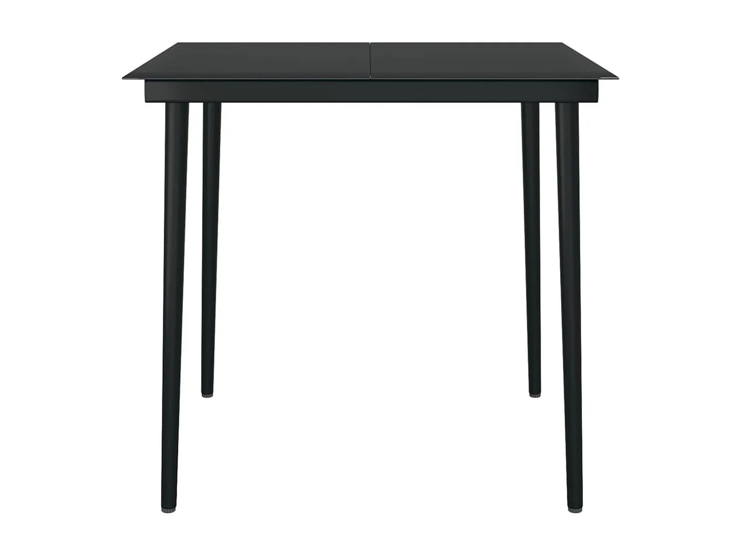 Mayra  Ensemble à manger de jardin 3 pcs Marron