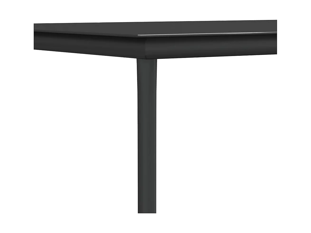 Tholen  Ensemble à manger de jardin 7 pcs coussins résine tressée acier