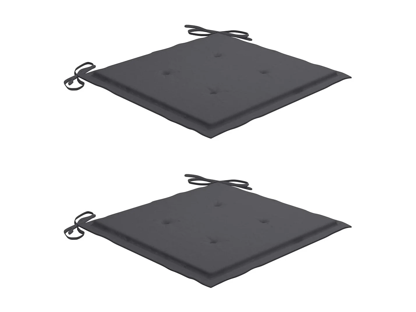 Danaë  Ensemble à manger d'extérieur pliable avec coussin 3 pcs Teck