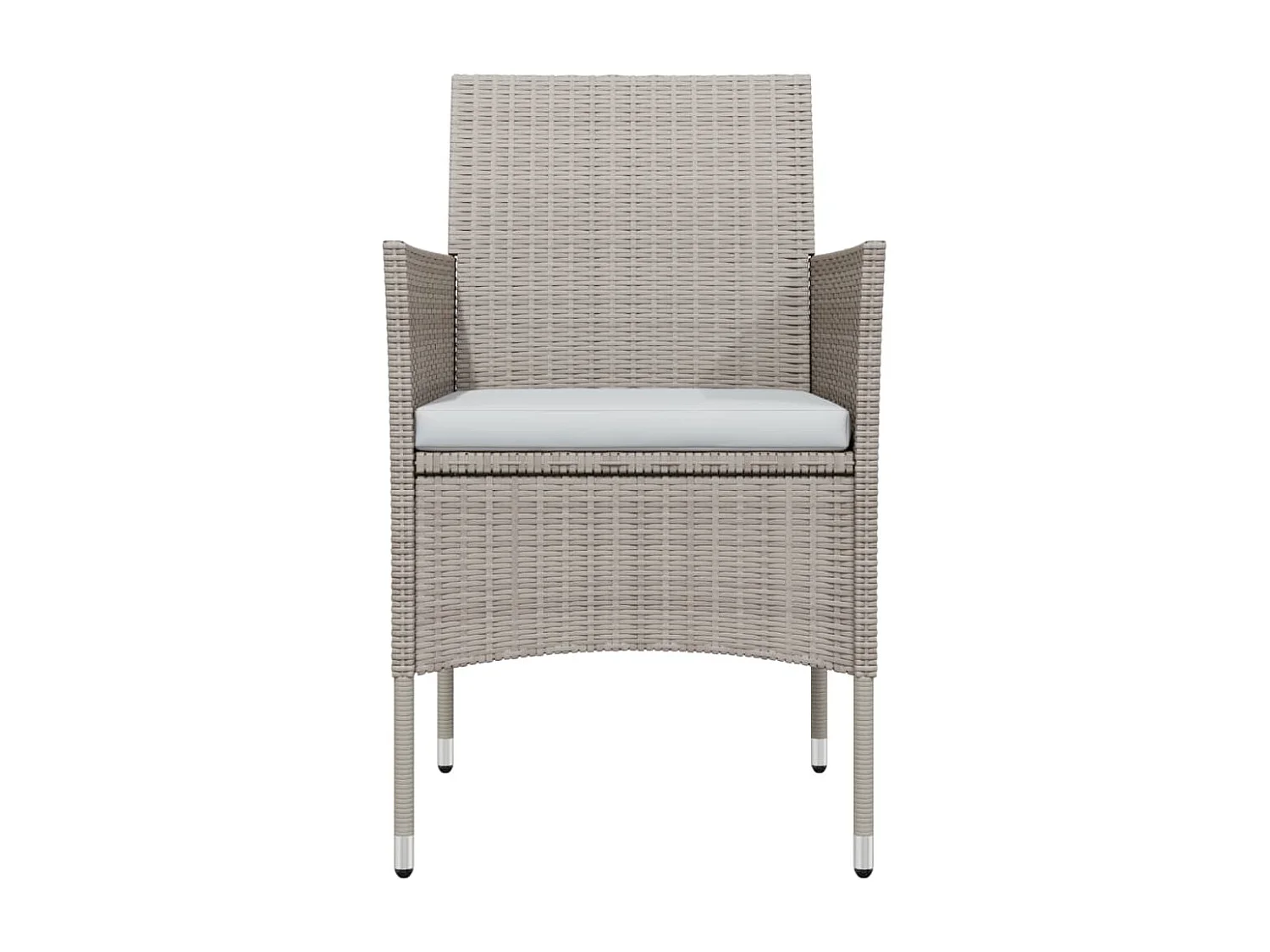 Cesarino  5-delige Tuinset met kussens beige en zwart