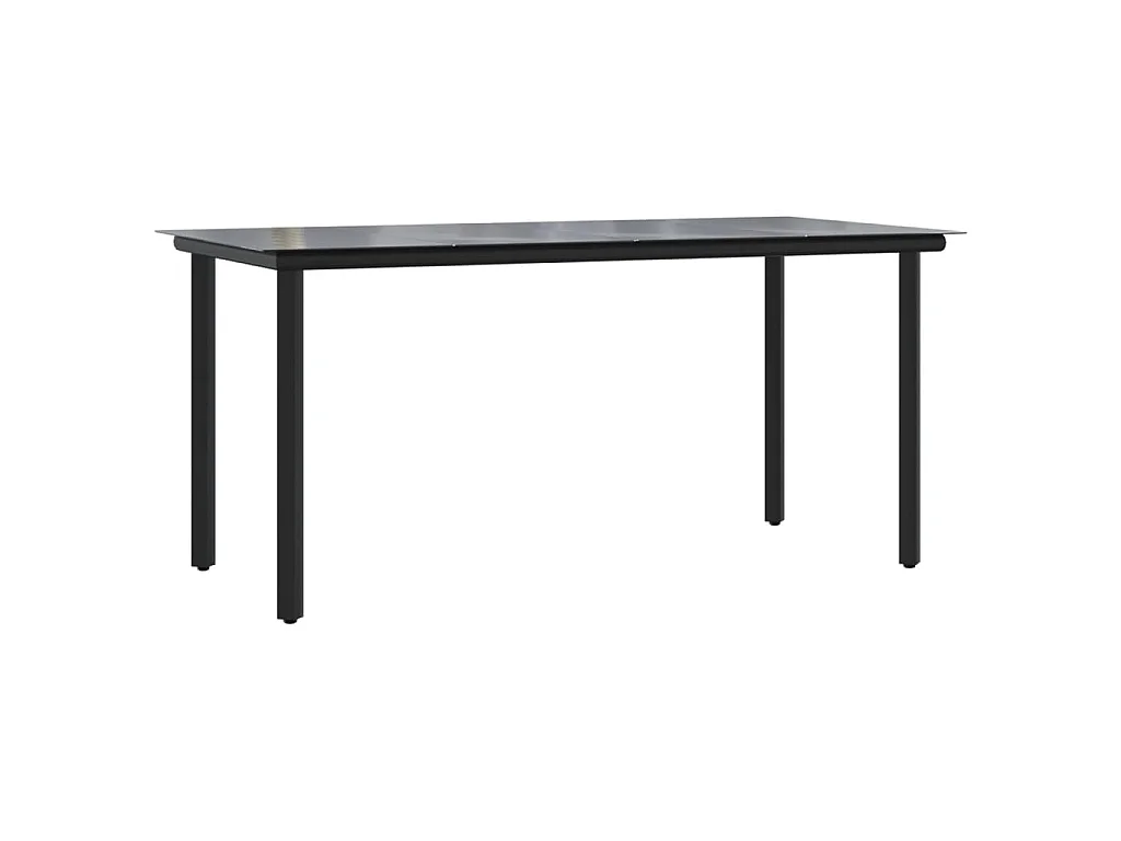 Scandicci  7-delige Tuinset zwart