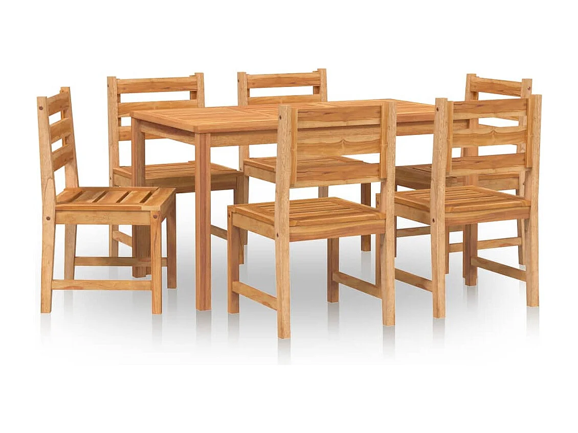 Prolenta Premium -  7-delige Tuinset massief teakhout