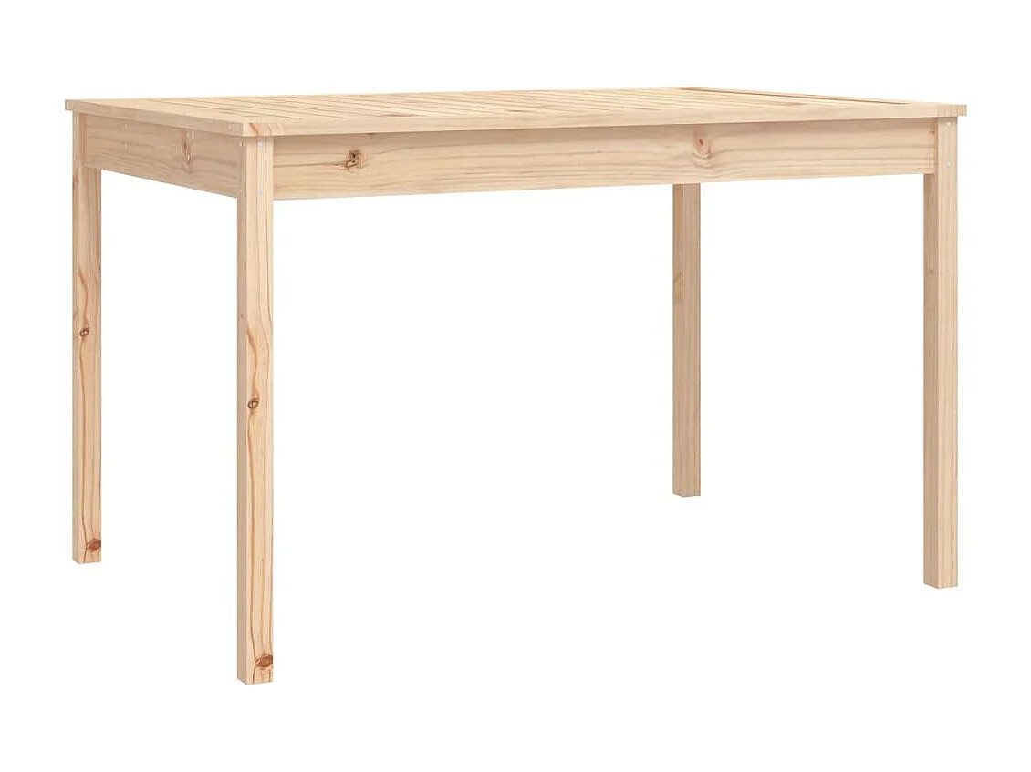 Kaan  Ensemble à manger de jardin 4 pcs bois massif de pin