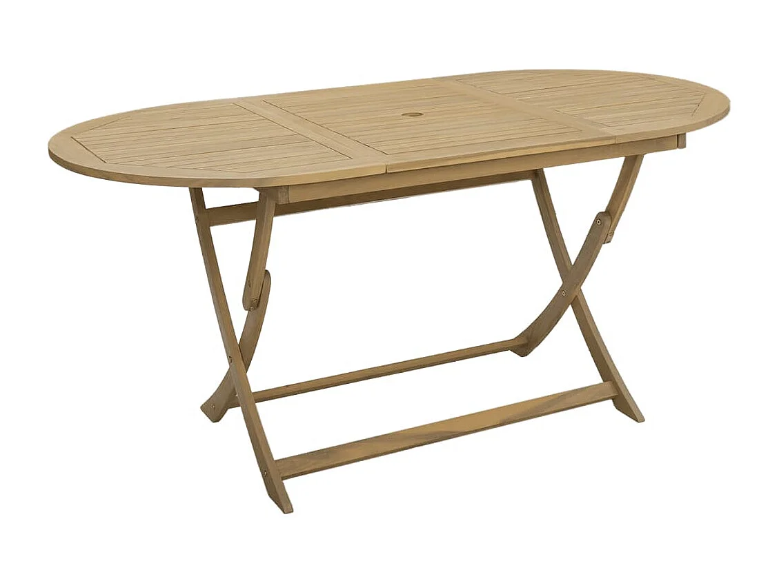 Elviira  Ensemble à manger de jardin 9 pcs bois d'acacia solide
